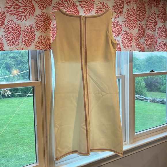 CK Bradley Vesper Dress, Size M, White w/ Lavender - Picture 6 of 7